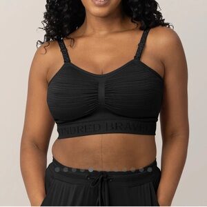 Sublime® Hands-Free Pumping & Nursing Bra | Black - Busty (E-H) / M